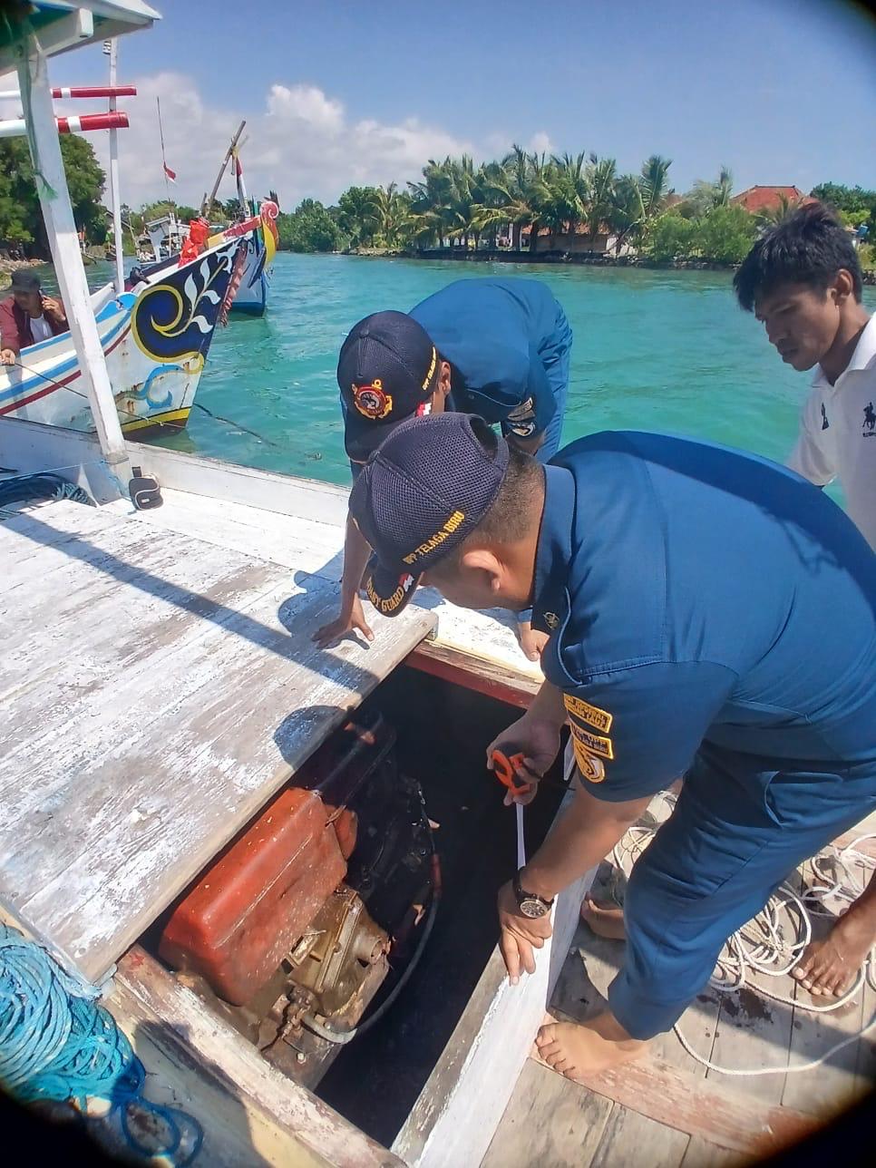 UPP Telaga Biru Bersama Instansi Terkait Lakukan Pengukuran 14 Kapal Nelayan di Sokobanah